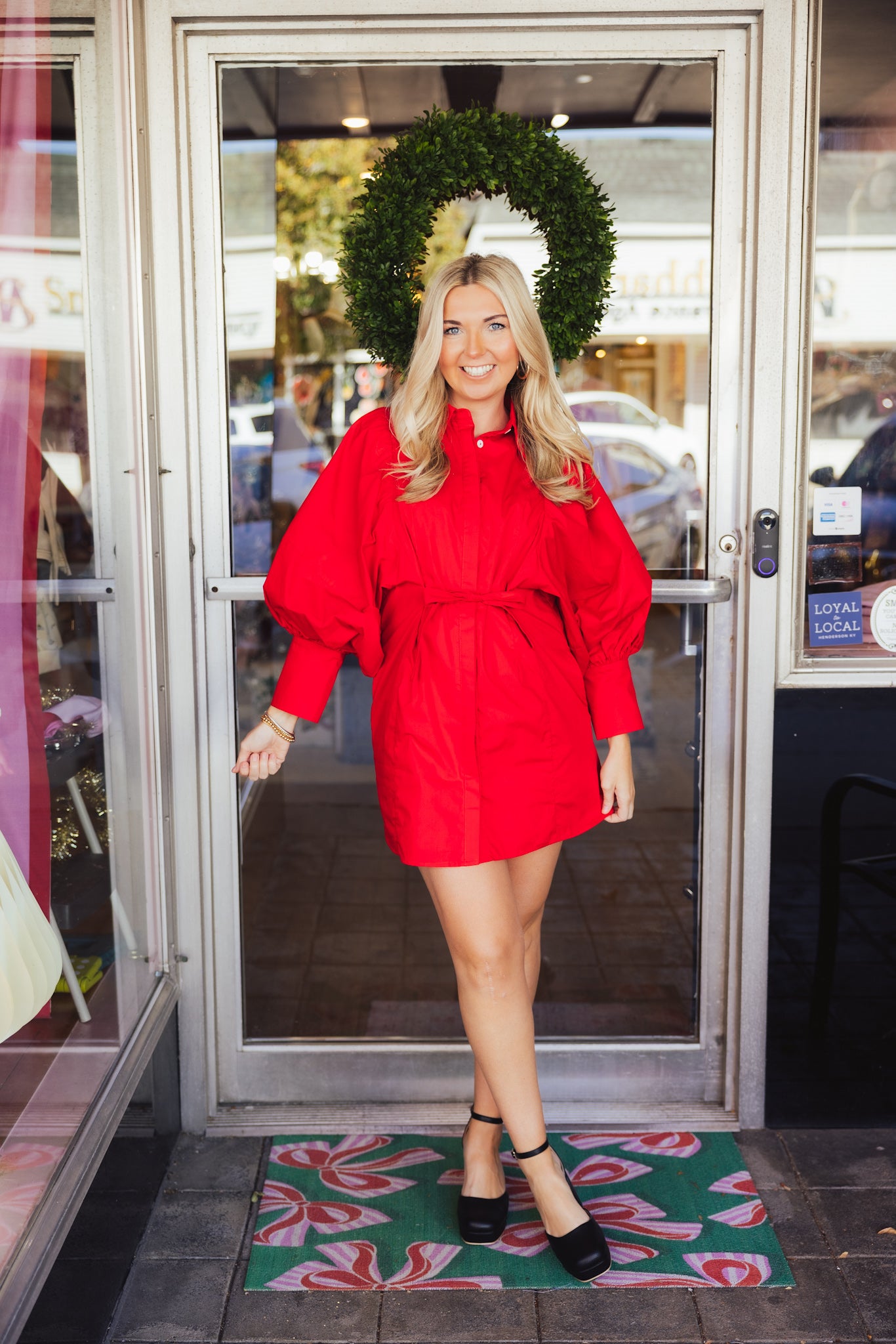 Remi Tie Mini Dress